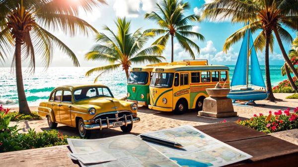 Comparatif des options de transport en Guadeloupe avantageuses