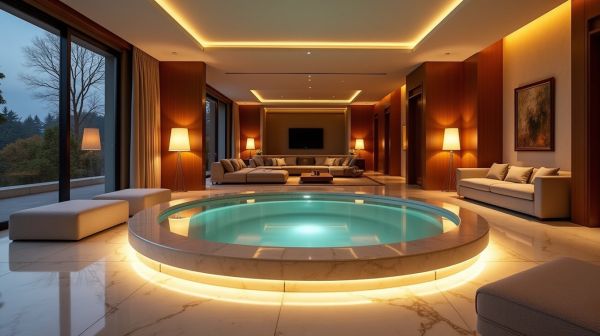Location de maison avec jacuzzi intérieur : un luxe accessible