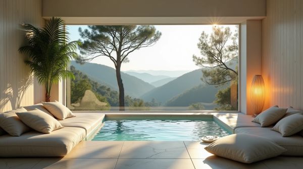 Location de maison avec jacuzzi intérieur : un luxe accessible