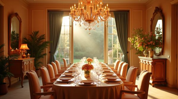 Recevoir dans une villa : l'organisation d'un repas d'exception