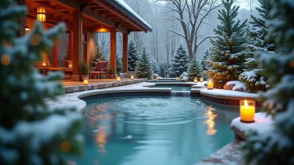 Spa en extérieur l'hiver : pourquoi c'est devenu le premier critère de réservation