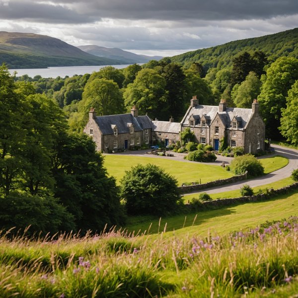 Où séjourner pour des vacances en Écosse avec des ateliers de fabrication de chandelles et des randonnées en forêt?
